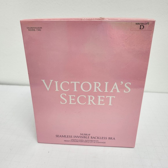 Victoria's Secret NuBra Seamless Invisible Backless‎ Bra Nude Size D - Picture 1 of 10
